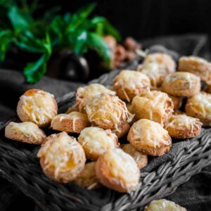 كيتو بايتس الجبن بالثوم